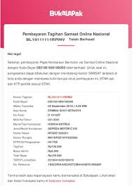 Menurut charles e.mclure, pajak adalah kewajiban finansial atau retribusi yang dikenakan terhadap. Tanya Jawab Fitur Bayar Pajak Kendaraan Bermotor E Samsat Bukalapak