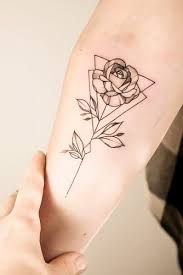 24 Geometric Tattoos Ideas With Unique Meanings Shape Tattoo Pattern Tattoo Geometric Rose Tattoo
