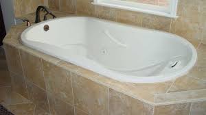 (the tub itself shouldn't rest on the deck at all.) if you can see or feel. The Common Methods Of Installation For Bathtubs