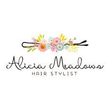 Floral Bobby Pin Premade Logo Design Customized With Your Business Name Ramble Road Studios Premade Logo Design Logo Design Hair Stylist Logo