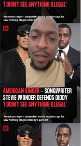 Leave Mr.Wonder out of this… 😂 #stevie #diddy #party #funny #sing #smh  #badboy #records #music #crime #news #internet