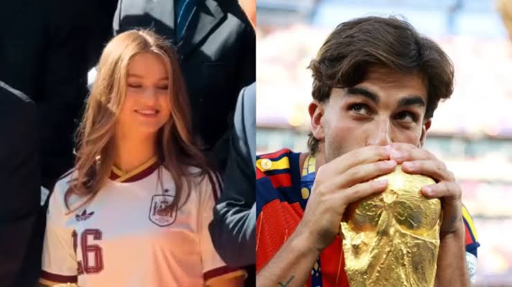Se desvela la conversación entre la princesa Leonor y Ferran Torres: "¿No  te ibas a rapar el pelo?"