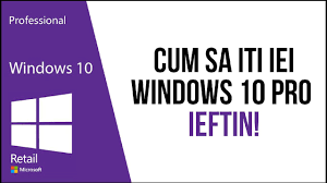 Windows 10 Pro Retail Super Ieftin Youtube