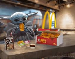 Where did the term chicky nuggies come from? Baby Yoda Chicky Nuggies Baby Yoda Grogu Know Your Meme