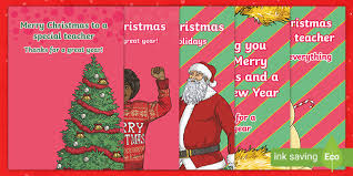 Maybe you would like to learn more about one of these? Christmas Cards For Teachers Australian Primary Resources