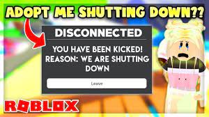 If you say it's real, then i will block you!!!! Is Adopt Me Shutting Down Must Watch Roblox Youtube