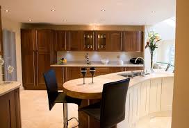 Simple small kitchen decorating ideas. Modern Kitchen Design With Breakfast Bar