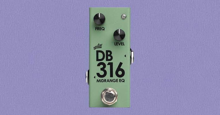 Aguilar's DB316 Mid EQ Micro Pedal: Compact, Powerful, and Built for  Bassists – No Treble