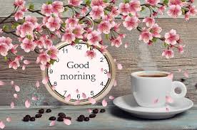 Find the perfect coffee wallpaper stock photo. Good Morning Coffee Table Good Morning Cafe Clock Spring Wall Coffee Beans Hd Wallpaper Peakpx