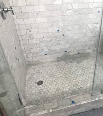 Carrera marble bathroom tile, prewar 1bedroom and ive fallen in. Carrera Marble Shower Is Turning Grey
