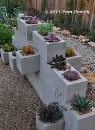 If a home's front yard is decorated well it gives a good impression about the interior of. 180 Cinder Block Art Planters Ideas Cinder Block Cinder Block Garden Cinder