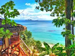 Romantic Beachfront Cottage In A Secluded Cove Beautiful Beach Sunset Beachfront Cottage Tropical Beach