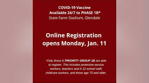 Schedule a tour on our website. 24 Hour Covid 19 Vaccination Site Opens At State Farm Stadium In Glendale