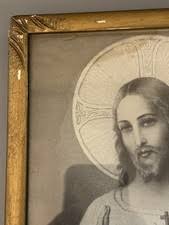 Las mejores ofertas en Arte de Jesús en afiches, grabados y de cristianismo  de colección fotos