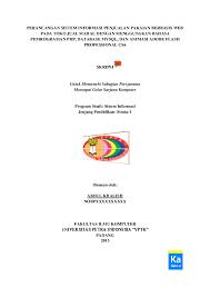 Entitas / tabel yang dibutuhkan : Pdf Data Penjualan Kategori Pakaian Gambar Pakaian Nama Pakaian Faisal Kharie Academia Edu