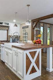 French Country Kitchen Features Mobile Home Kitchens Manufactured Home Remodel Mobile Home Kitchen