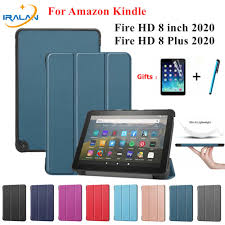 The new tablets launch on june 3 and start at $89.99. New Case For Amazon Kindle Fire Hd 8 2020 Magnetic Slim Leather Stand Cover For Kindle Fire Hd 8 Plus 2020 Tablet Case Film Pen Tablets E Books Case Aliexpress
