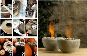 How to build a simple concrete fire pit bowl using rocks and fire gel canned heat. How To Style And Enjoy A Fire Bowl For A Cozy Experience