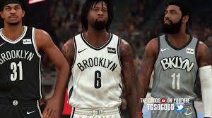 Nba 2k20 Pc Brooklyn Nets 19 20 City Jersey By Pinoy21 Youtube