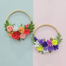 Handmade flowers tutorial handmade home decor centerpiece decorations fabric flowers wedding tutorial decor crafts burlap flowers. Meian Unfinished Baby Room Handmade Felt Diy Craft Flowers Christmas Kids Room Wall Decorations Photography Props Decorations Diy Package Aliexpress