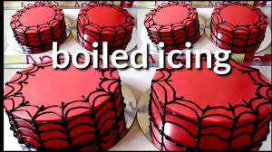 Coconut ice 2 egg whites 2. Spiderman Theme Cake Super Red Cake Frosting Easy Cake Decorating For Spiderman Cake Design Youtube