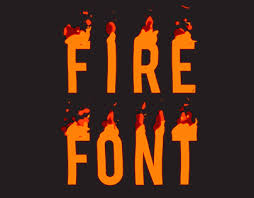 Coronavirus text animation with fire effect. Fire Font Free Animated Typeface After Effects On Behance