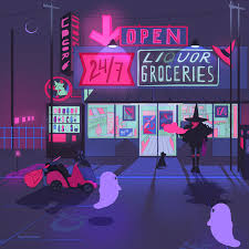 Vacuumchan Midnight Snack Doodled Vaporwave Art Pixel Art Aesthetic Art