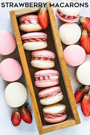 Strawberry Macarons Recipe Macaron Recipe Freeze Dried Strawberries Dried Strawberries