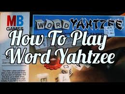 How To Play Word Yahtzee Guide With Examples Of Gameplay Youtube