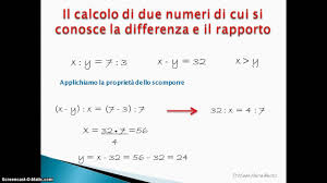 Determina due numeri, sapendo che il secondo supera di 17 il triplo del primo e che la loro somma è 101.(21,80). Calcolo Di Due Numeri X Ed Y Con Le Proporzioni Youtube