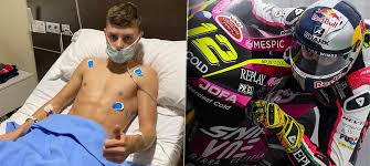Moto3 world championship@motogp#fs12 | twuko. Drsny Pad Krev Na Plicich Filip Salac Je Misto Zavodeni V Nemocnici Isport Cz