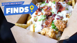 Poutine is a popular canadian fast food dish that is made with french fries that are covered in cheese curds and gravy. Fried Chicken Poutine At The Kroft The Best Restaurants In America Food Network Youtube