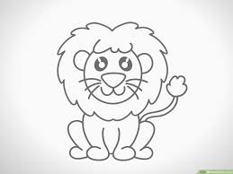 Devide drawing area on your. How To Draw A Lion With Pictures Wikihow