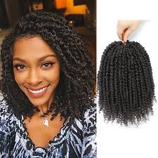 BEFUNNY Passion Twist Crochet Hair,12 Inch 9 Packs Pretwisted Passion Twist  Hair, Soft Pre Looped Crochet Hair For Black Women，Short Curly Crochet  Twists Braids(12",4#) : Buy Online at Best Price in KSA -