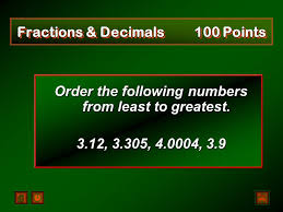 Fractions Decimals Similarity Formula Chart Potpourri