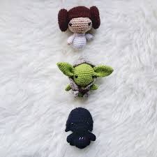 Amigurumi Discount Pattern Package Amigurumi Star Wars Crochet Star Wars Pattern Star Wars Crochet Crochet Stars Crochet Projects