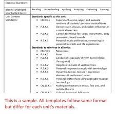 4th Grade Rhythm Unit Lesson Plan Template Arkansas Music By Meg S Music Room
