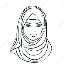 Find images in png and svg with transparent background. Madchen In Hijab Lizenzfrei Nutzbare Vektorgrafiken Clip Arts Illustrationen Image 72874123