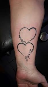 Kids Names Heart Tattoos With Names Heart Tattoo Family Heart Tattoos
