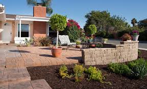 If you want a landscape that requires no mowing, watering or fertilizing, be careful to select native plants that will thrive in your climate. Front Yard Paver Patio Transformation In San Diego Ca Traditional Patio San Diego By Install It Direct Houzz