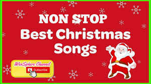 Christmas Song List Non Stop Music No Cpr Wensphere Channel Youtube