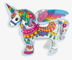 Who said coloring was just for kids? 3d Colorables Color A Unicorn Png Image Transparent Png Free Download On Seekpng