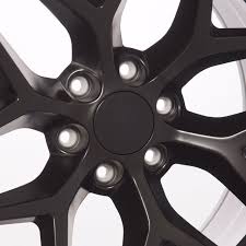 GMC Satin Black Snowflake 20 inch Wheels for Trucks and SUVs