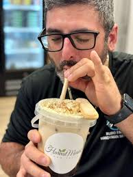 Matcha and coffee tiramisu available now