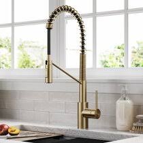 Check spelling or type a new query. Black Farmhouse Country Kitchen Faucets You Ll Love In 2021 Wayfair