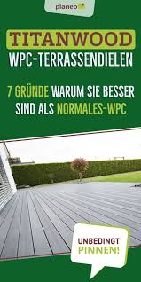 Wpc Terrassendielen Test 7 Grunde Fur Titanwood Wpc Dielen In 2020 Terrassendielen Wpc Terrassendielen Terrasse
