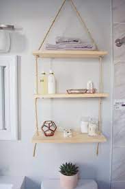 10 Most Creative Rustic Diy Hanging Shelf Design Ideas To Make Your Home Interior Beauty Diy Hanging Shelves Hanging Shelves Wall Hanging Shelves