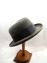 Men S Vintage Homburg Hat 1940 50s Homburg Hat Churchill Ltd Homburg Vintage Men S Accessories Hats Don Draper Godfather Hat Mens Accessories Hats Homburg Hat Hats For Men