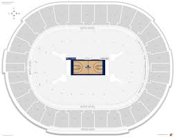 new orleans pelicans seating guide smoothie king center with