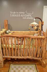 Nursery Hunting Deer Antlers Baby Stuff Country Rustic Baby Bedding Rustic Baby